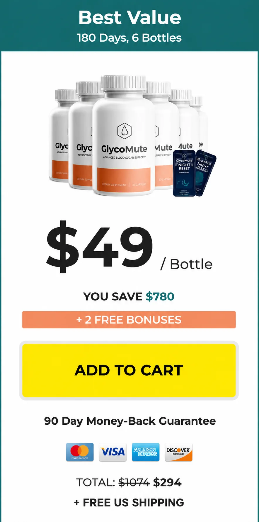 Glycomute 6 Bottle Price